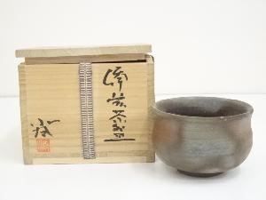 備前焼　水谷清造　茶碗（共箱）